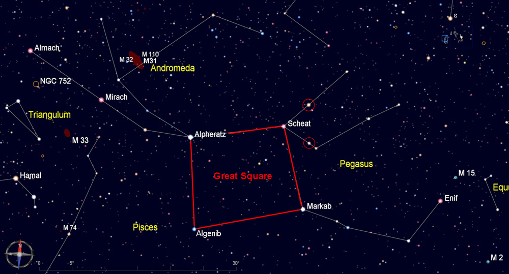 Созвездие википедия. Созвездие Андромеда Альферац. Созвездие Персея и Андромеды. Альгениб звезда. Созвездие Пегас и Андромеда.